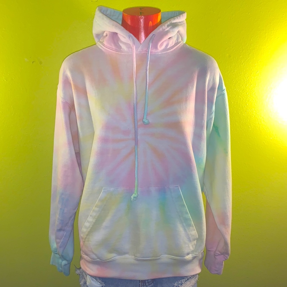 EXIST Kawaii Cute Tie Dye Sweater Hoodie